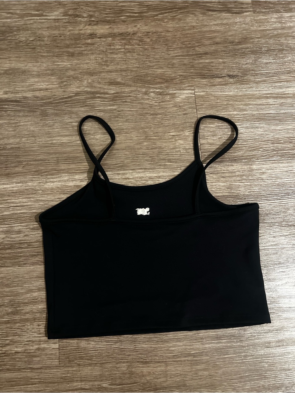 SET Active Cropped Black Tank - Picture 2 of 3